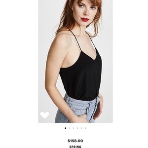 Silk camisole by Tibi